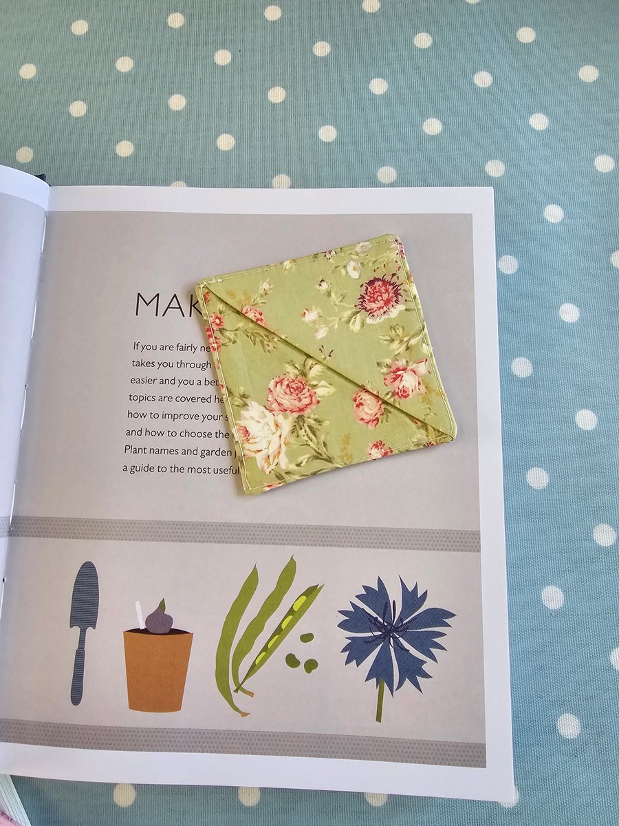 Corner Fabric Bookmarks