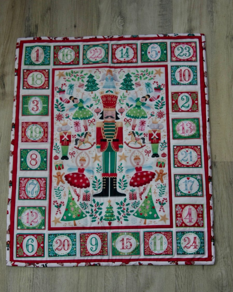 Beautiful Nutcracker Reusable Eco Friendly Advent Calendar