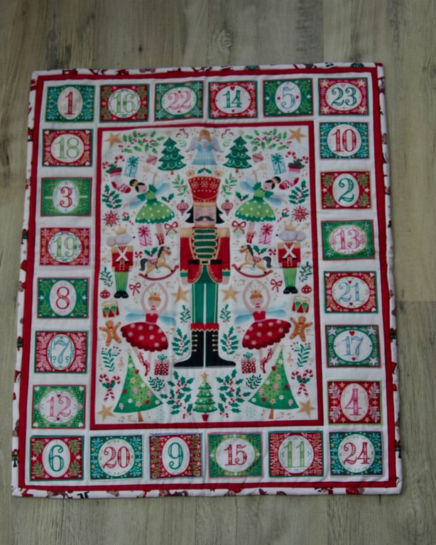 Beautiful Nutcracker Reusable Eco Friendly Advent Calendar