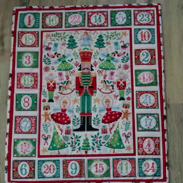 Beautiful Nutcracker Reusable Eco Friendly Advent Calendar
