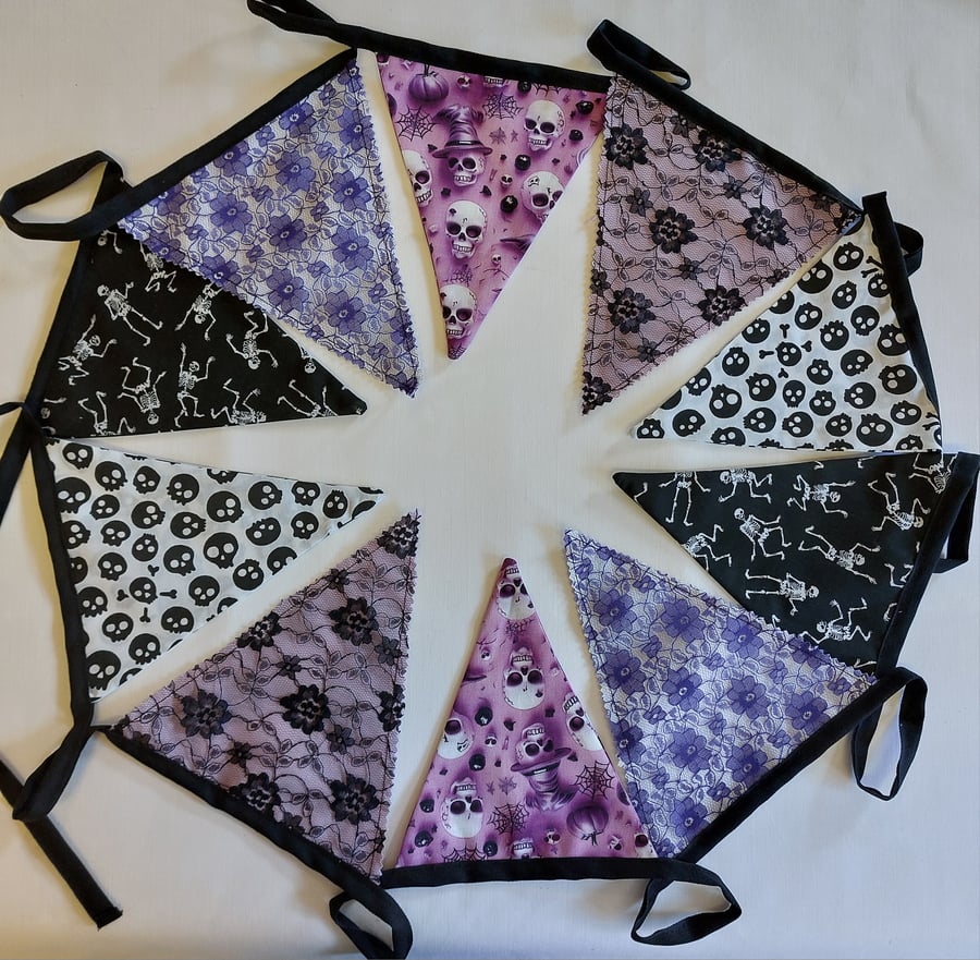 Gothic style bunting design 7