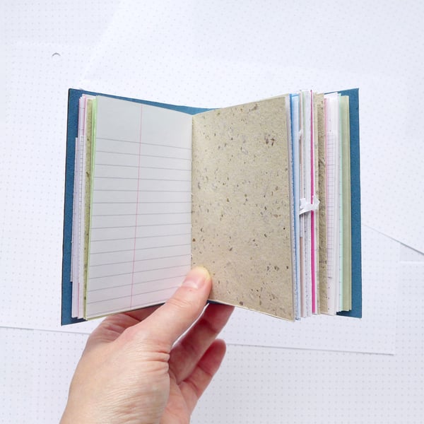 'Big Ideas' Mixed Paper Notebook, A7