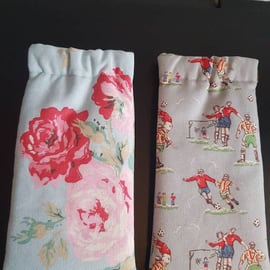 Glassessunglasses case made in Cath Kidston fabric