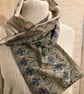 Liberty of London Print Long Scarf.Cotton Tana Lawn and Velvet   - Image 2