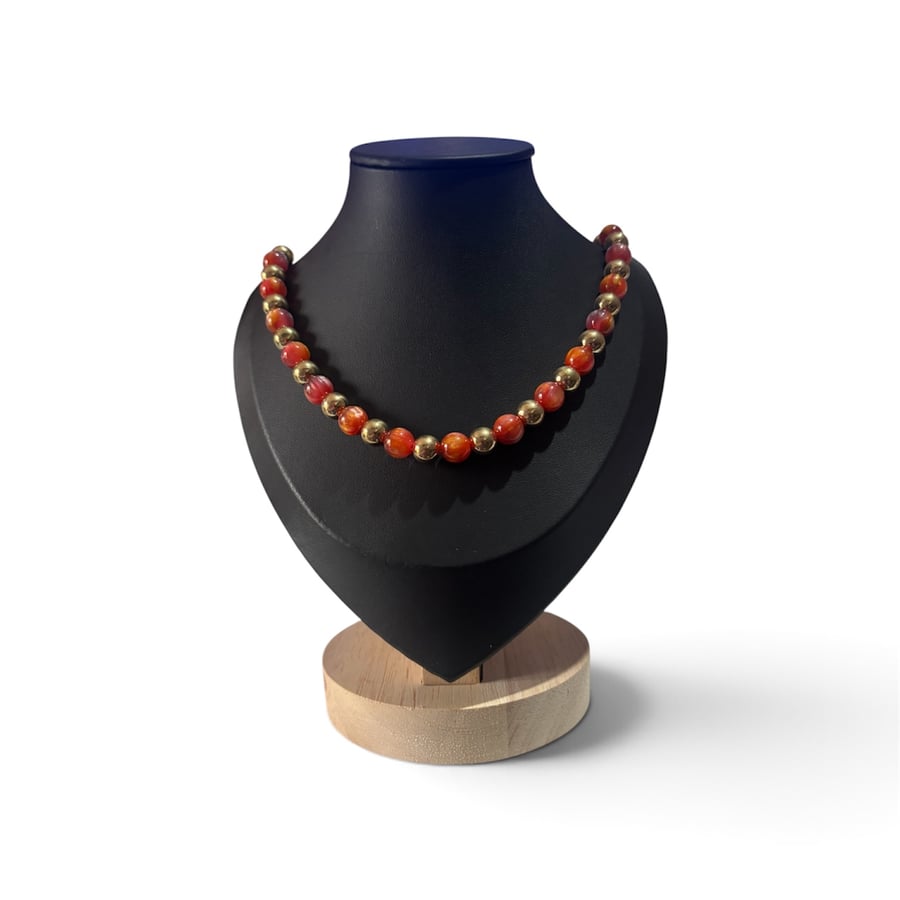 A stunning handmade necklace 