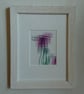 Small framed flower art prints, hand embellished with colour pencil - Image 7