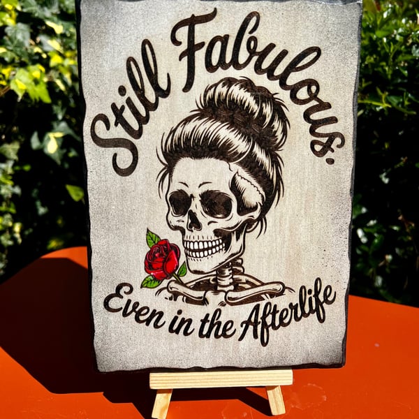 Bespoke wooden plaque 