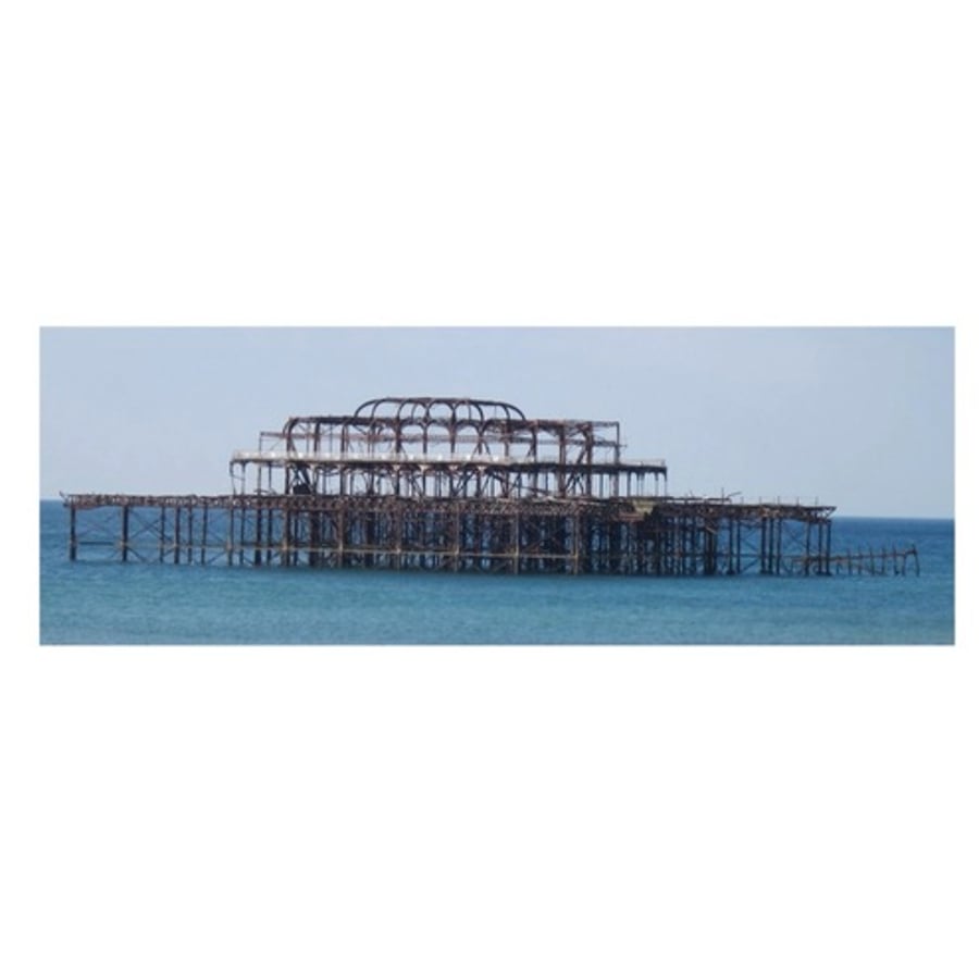 Original signed photograph Brighton Pier