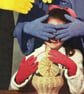VINTAGE KNITTING PATTERN Gloves for the Family 