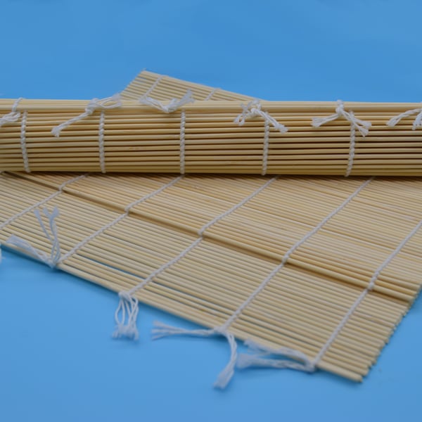 Wet felting Bamboo mat
