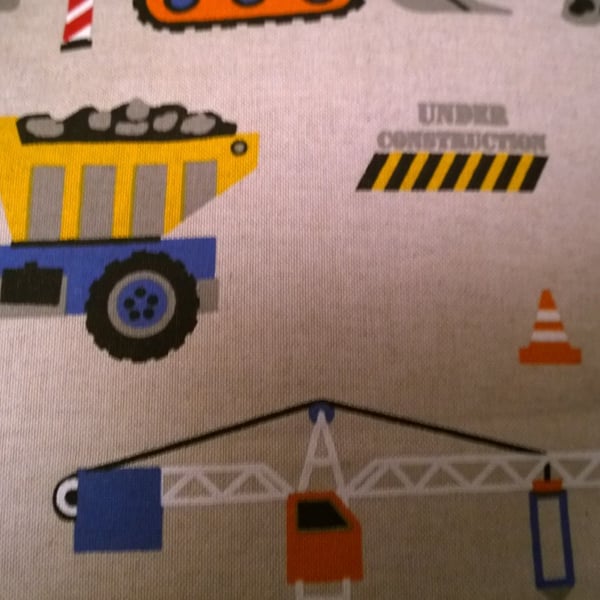 Building Site Cushion Cover .