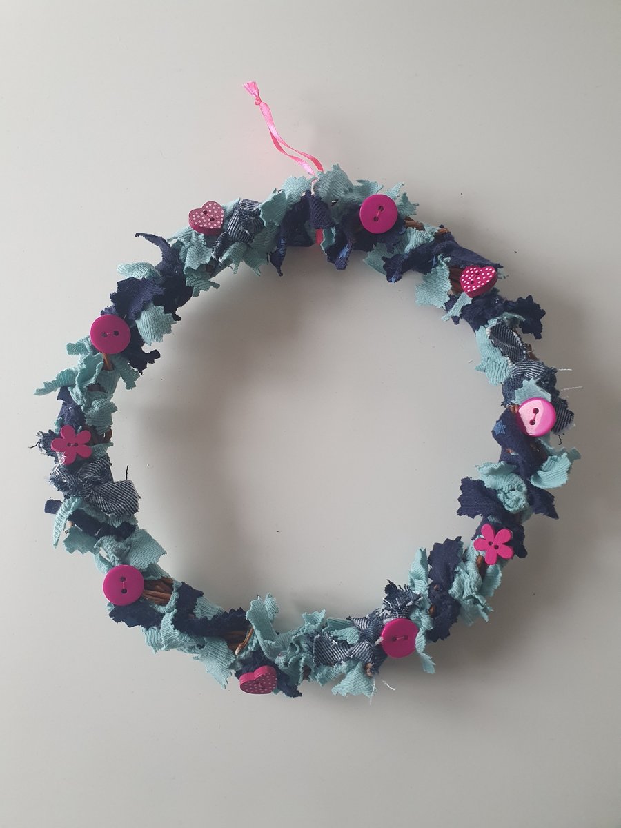 Rag Wreath