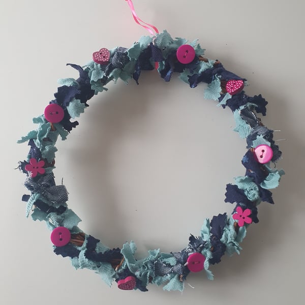 Rag Wreath