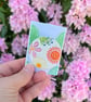Handmade Spring Ceramic brooch, Hand Made Pottery Badge - Image 5