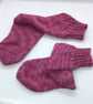 Hand Knit  Bamboo Socks 
