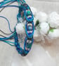 Peacock Glass Bracelet - Image 3