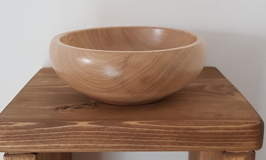 No12 English Ash Wooden Bowl