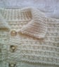 24 inch Aran Cardigan with Collar - Image 2
