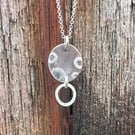 Eco Silver Circles Necklace