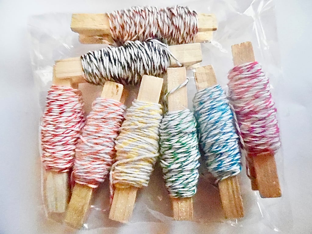 40mts  Assorted colours Fine  Bakers Twine 