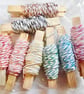 40mts  Assorted colours Fine  Bakers Twine  - Image 1