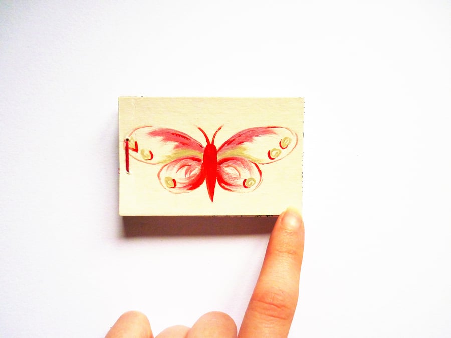 Free Postage - Butterflies Mini Envelopes Keepsake Notebook