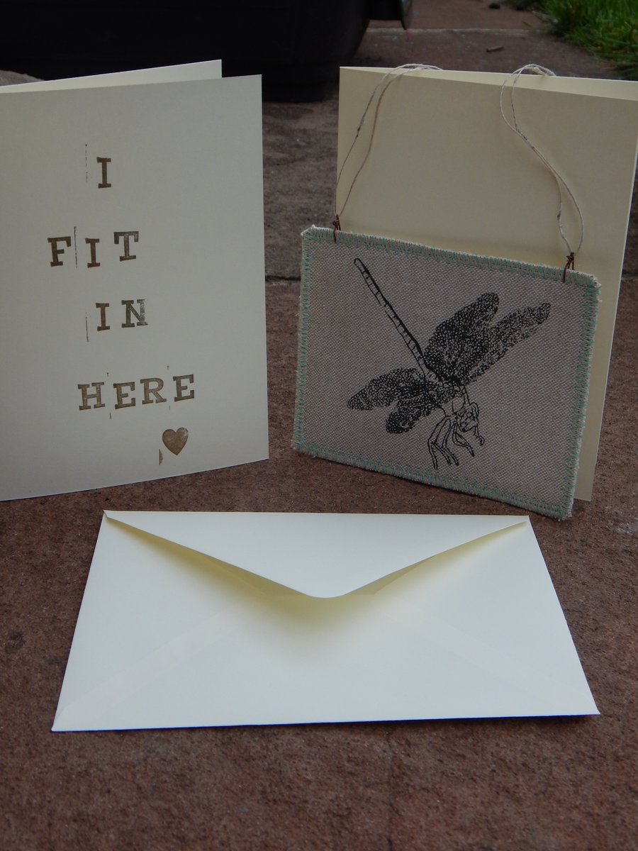 Dragonfly - Fabric hanger 