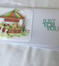 Any occasion card. 'Just for you' card. Handmade card. Funfair. Ref 011.  - Image 2