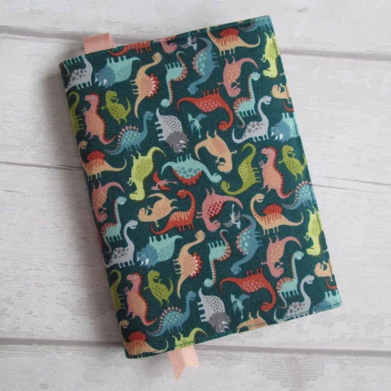 A6 Reusable Dinosaurs Notebook Cover, Dinosaur Notebook