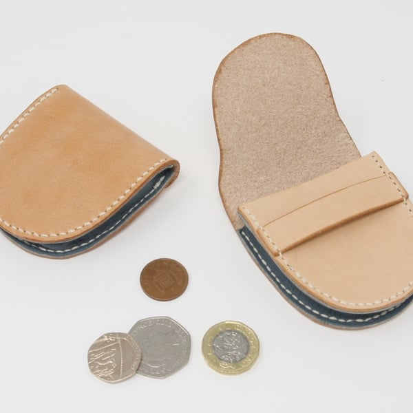 Small leather coin purse