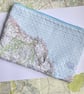 Topographia Staithes Handwoven Zipped Pouch - Image 3