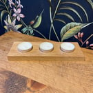 Oak t-light holder