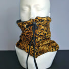 Animal Print Fleece Lined Snood Neck Warmer