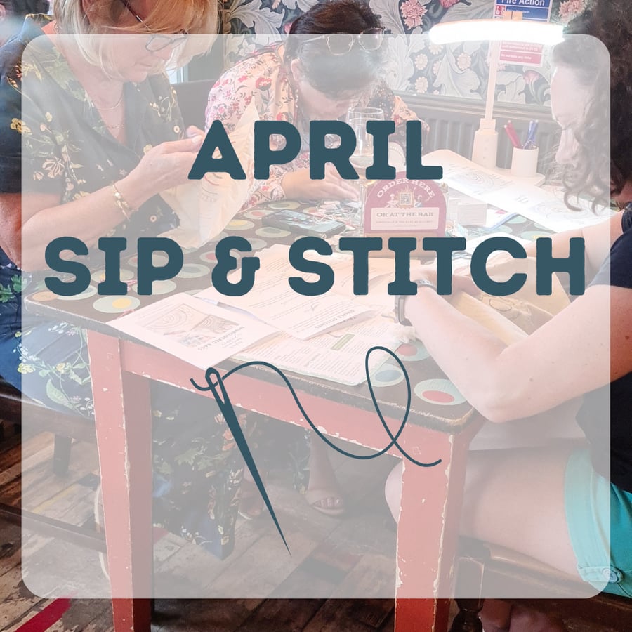 Sip & Stitch APRIL – Creative Workshop at Granello Lounge