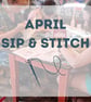 Sip & Stitch APRIL – Creative Workshop at Granello Lounge