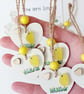 Sea Glass Easter Chick, Handmade Easter Hanging Decoration, Sweet Keepsake - Image 9