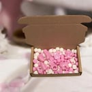 Handmade scoopies and baby shaped wax melts in box - soy wax - gift idea - UK - 