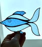 Stained Glass Funky Fish Suncatcher - Handmade Window Decoration - Image 9