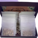 Rum Botanical Infusion kit 12 Tea Bags Rum spices  Birthday Christmas gifts