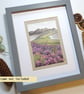 Isle of Harris View with Purple Heather, Scottish landscape, original art - Image 8