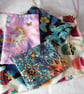 4 Assorted Drawstring Gift Bags - Image 1