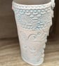 Blue and white vase - Image 4