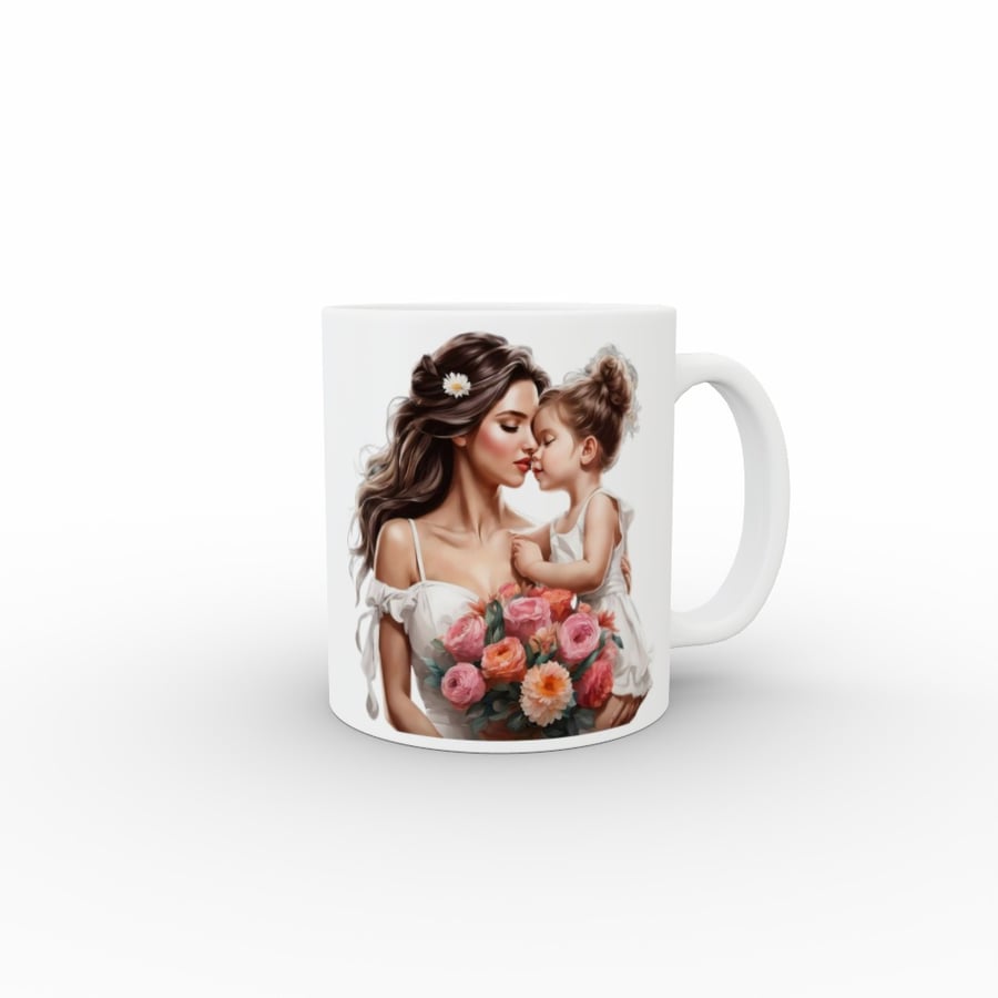 PERSONALISED COFFEE MUG BRIDE AND CHILD