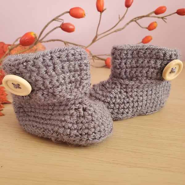 Baby shark booties 0 - 3 months