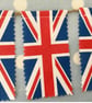 Union Jack  tiny mini bunting  - Image 3