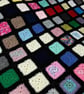 Hand crocheted King size traditional vintage style granny square blanket   - Image 6
