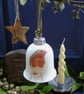 Robin Fine Bone China Bell Decoration - Image 1