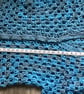 Two tone Blue hexi cardigan - Image 2