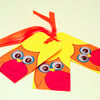 Gifts Tags - Handmade Owl Gift Tags - Pack of 6