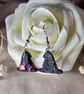 Twilight Spell Witch Hat Earrings - Image 2